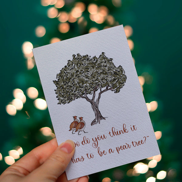 Partridge in a Pear Tree Card