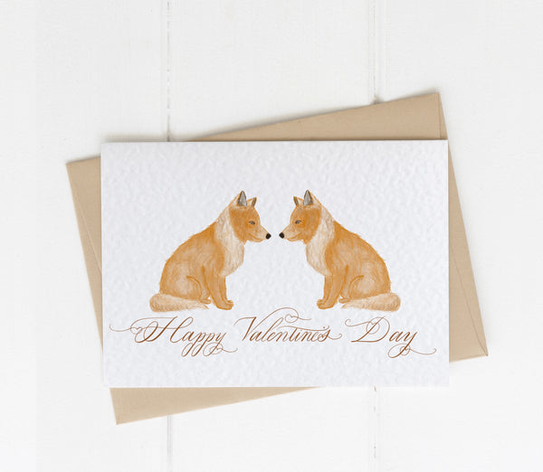 Valentine’s Foxes