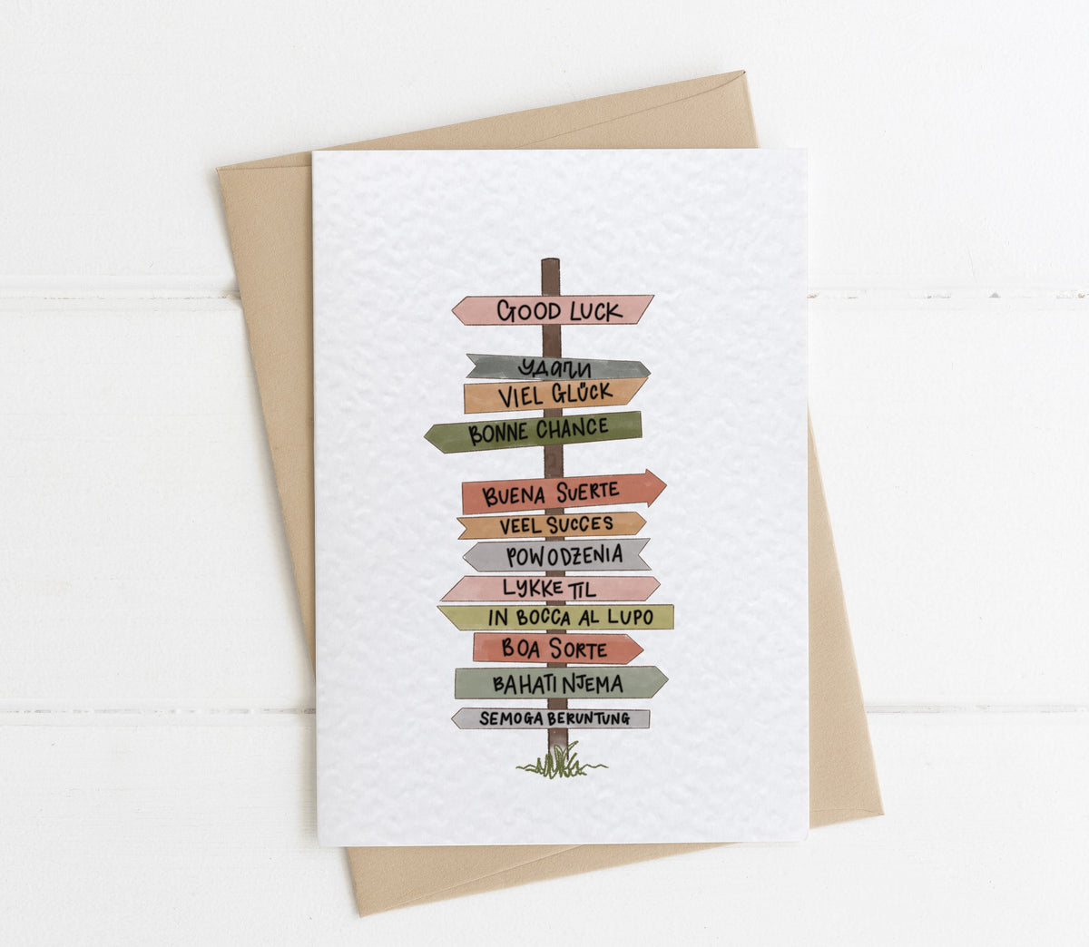 Good Luck Signposts – Darcy Designs